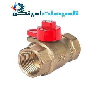 شیرگازی قفلی 11/2نگین