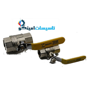 شیر گازی بوگاتی سایز 2 اینچ