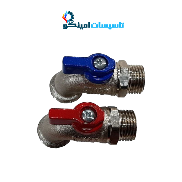 شیر لباسشویی آذر سایز ۱/۲*۳/۴