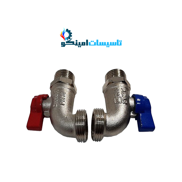 شیر لباسشویی آذر سایز ۱/۲*۳/۴