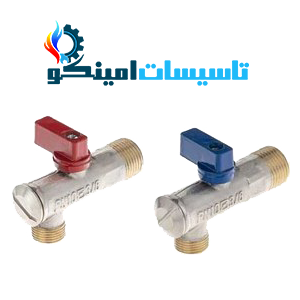 شیر پیسوار رفیع سایز 3/8*1/2 اینچ