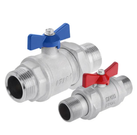 شیر مهره‌ماسوره‌دار یک‌سرمغزی آذر 1/2 اینچ