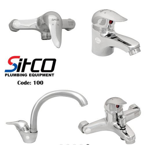 شیرآلات سیتکو کد 110 | قیمت و خرید ست کامل شیرآلات SITCO