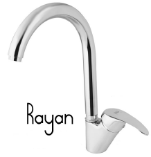 قیمت شیرآلات هک وان مدل رایان | خرید شیر ظرفشویی، روشویی و حمام Rayan