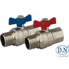 شیر غیرگازی یکسر روپیچ فوق سنگین DN | مشخصات فنی و لیست قیمت برند شیرالات دی ان - قیمت 10,000 تومان