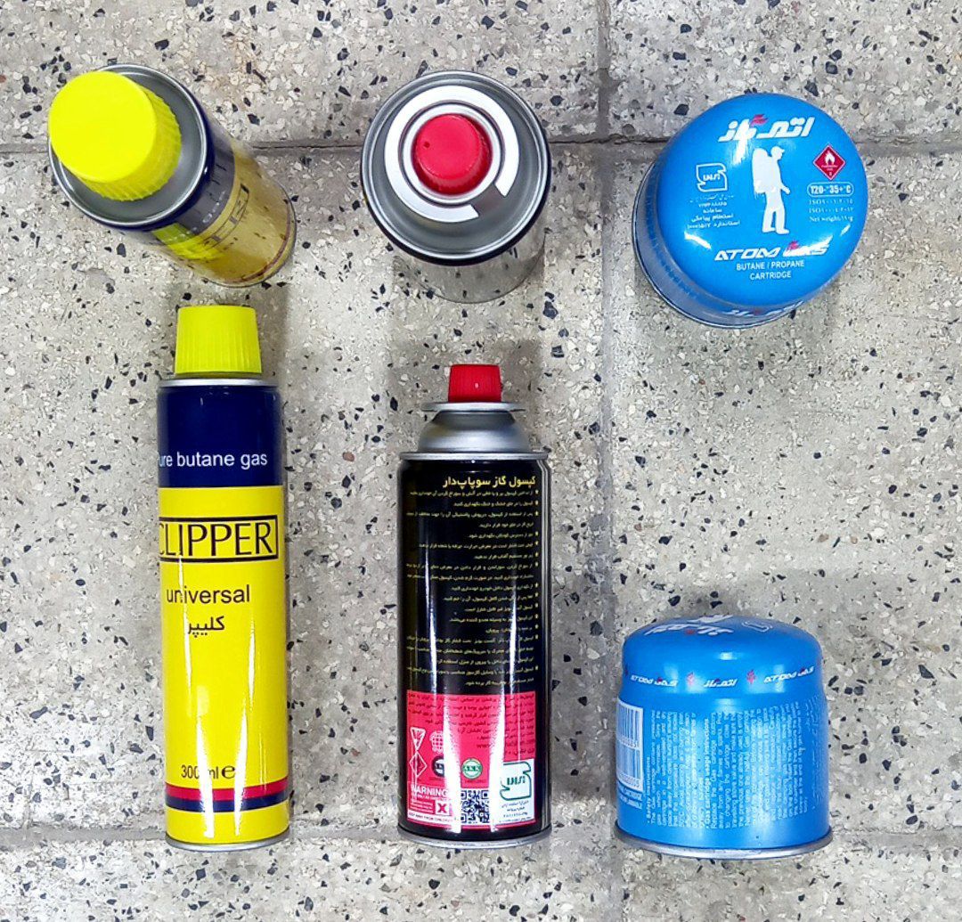 انواع گاز پرسی و فندک | سوخت مورد نیاز شما برای زندگی روزمره و کمپینگ