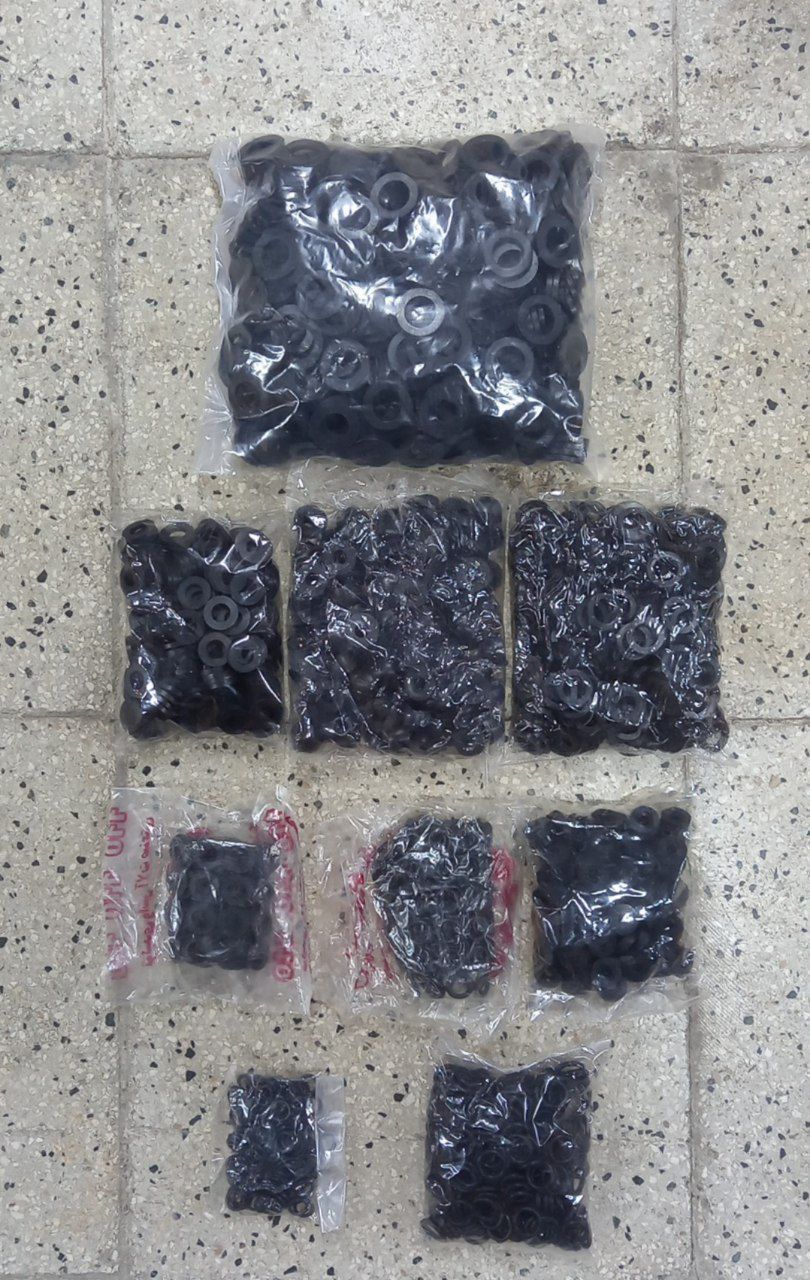 واشر و اورینگ بسته ای | آب‌بندی مطمئن، جلوگیری از نشت و افزایش طول عمر قطعات