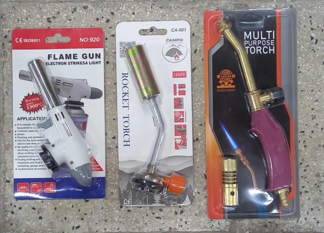 سرپیک گازی | مشعل دستی گاز برای جوشکاری و مصارف صنعتی