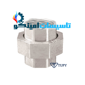 مهره ماسوره گالوانیزه ۱/۲ اینچ توپی برزیل