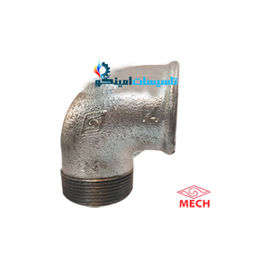 چپقی گالوانیزه ۱/۲ اینچ مک