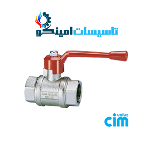 شیر گازی ۱۰ سیم ایتالیا سایز ۱/۴ ۱۰_PN۱۰۰